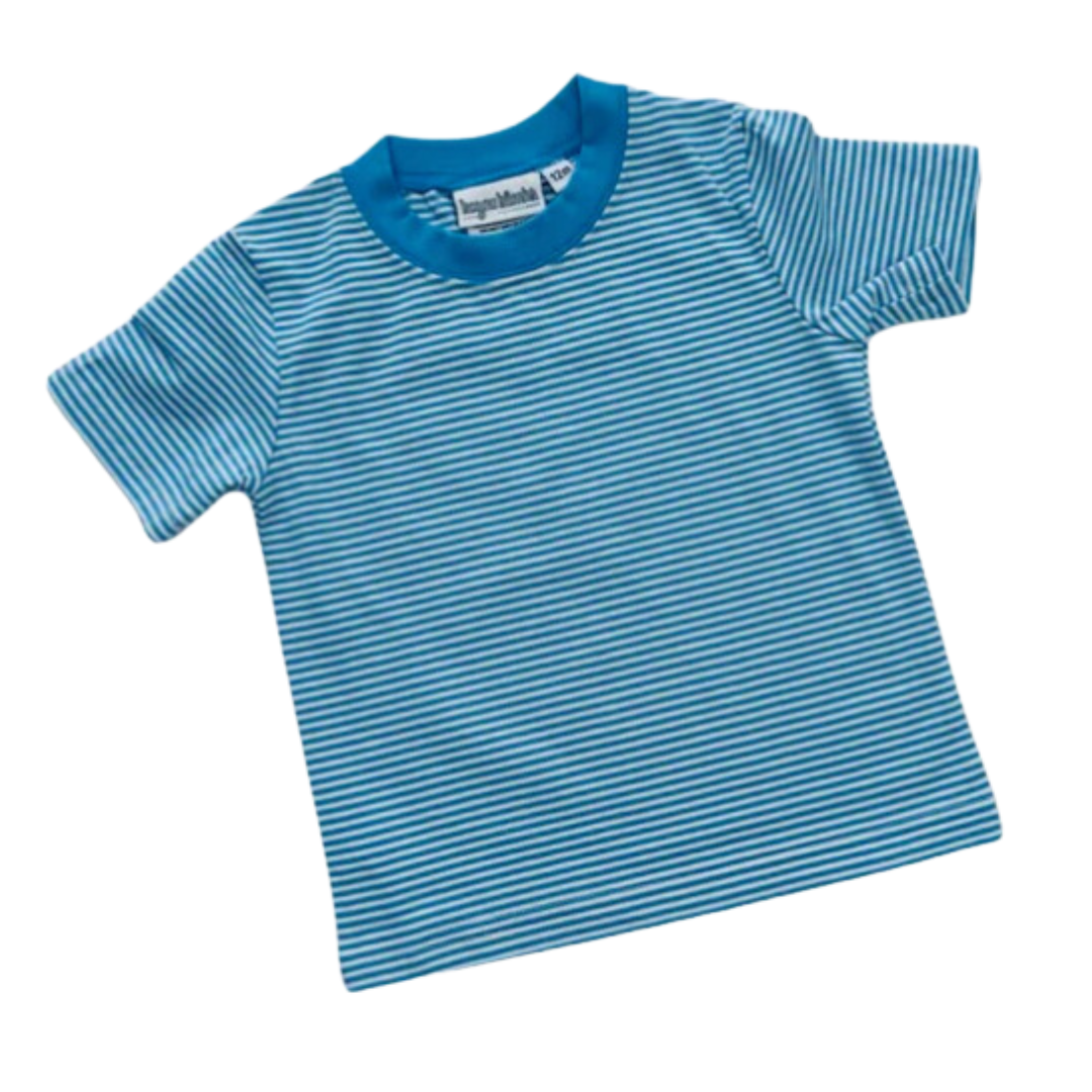 Knit Stripe Short Sleeve
