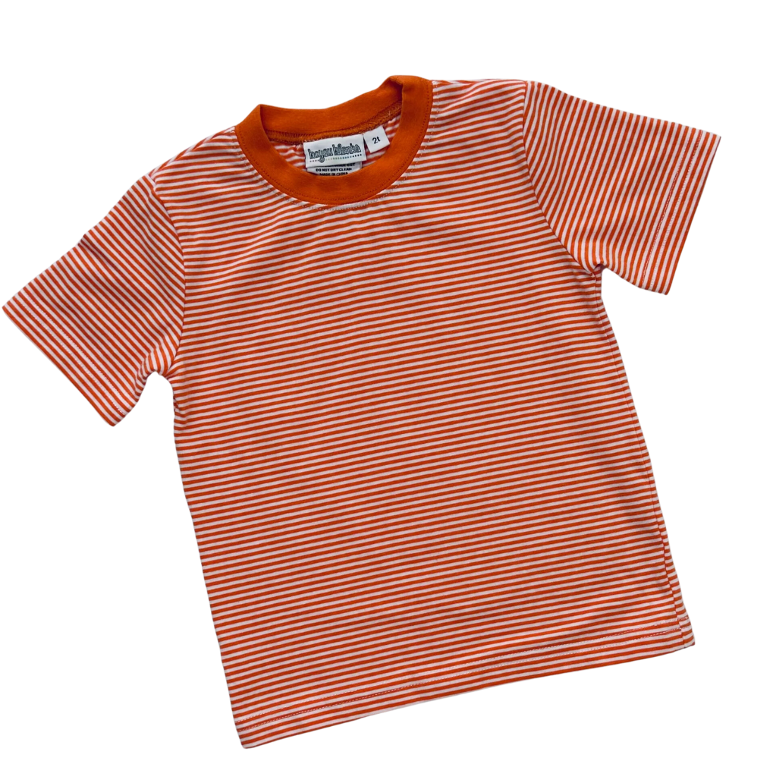 Knit Stripe Short Sleeve