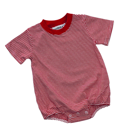 Pre-Order: Knit Stripe Short Sleeve T-Shirt Bubble