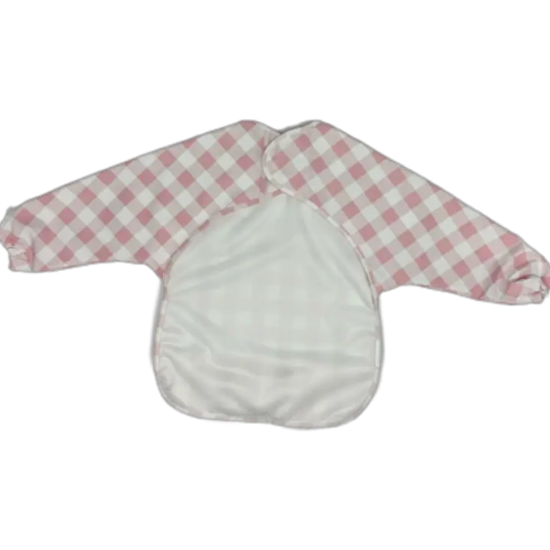 Gingham Catch All Bibs