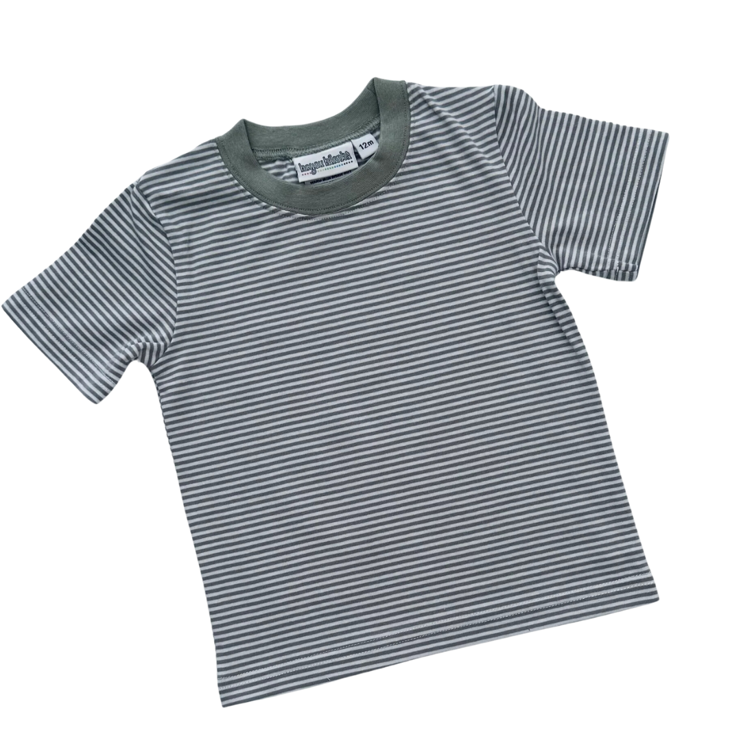 Pre-Order: Knit Stripe Short Sleeve