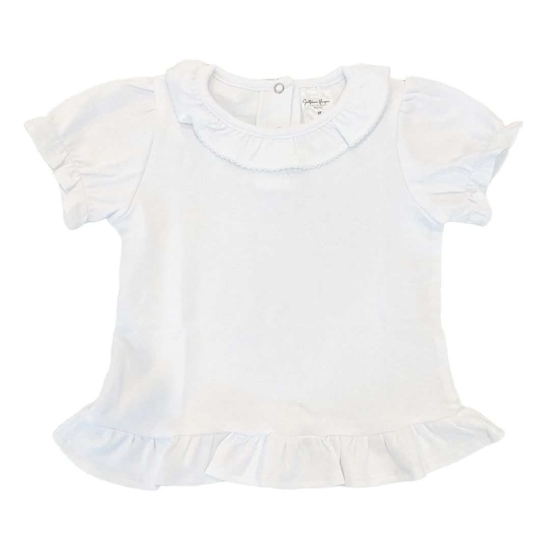 Girl's Ruffle SP Tshirt