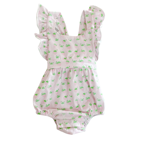 Strawberry Sunsuit Bubble