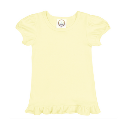 Girl's Ruffle Tshirt